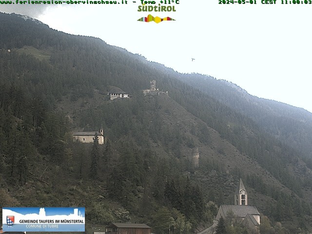 สภาพอากาศ Webcam Taufers im Münstertal